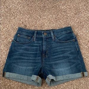 J. Crew Classic Denim Short Dark Pacific Wash NWT
